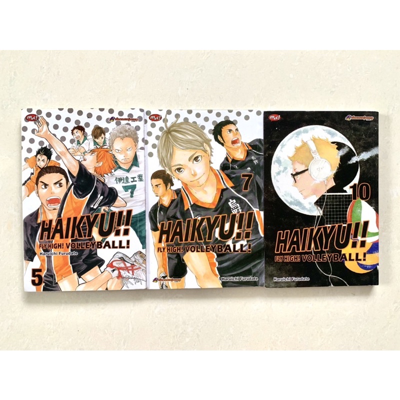 Komik Manga Cabutan Haikyuu Haikyu vol 5,7,10