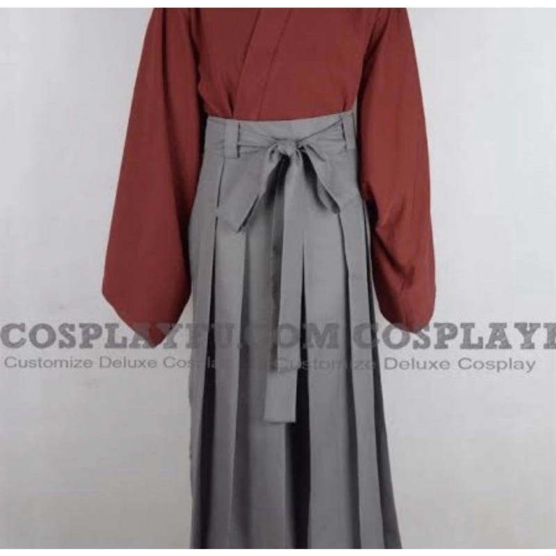 【QTakasi】SAMURAI X KENSHIN YUKATA KIMONO DEWASA BAJU TRADISIONAL JEPANG ANIME COSPLAY SIZE / COLOR REQUEST