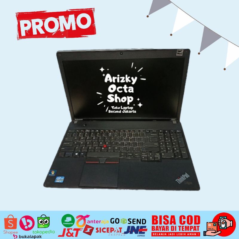 LENOVO THINKPAD E530 CORE I7 GEN 3 RAM 4GB HDD 1TB(1000GB) WEBCAM DVD LCD 15INCH NUMERIK KEYBOARD