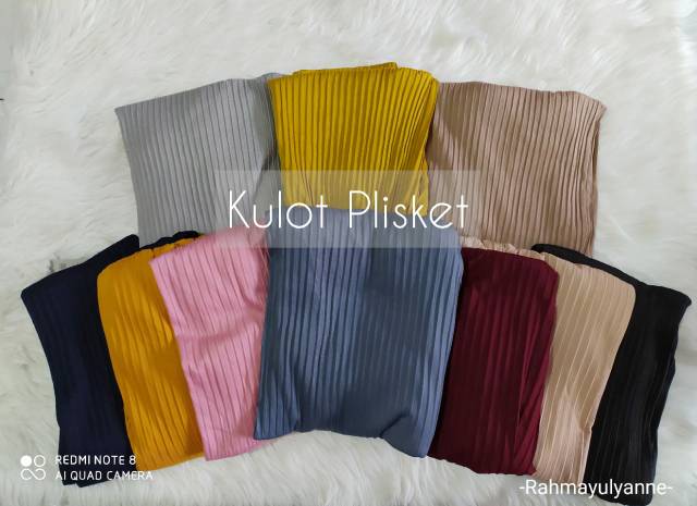 KULOT PLISKET JUMBO PREMIUM/ KULOT PLISKET MAYUNG KUALITAS BAGUS/KULOT PLISKET BAHAN HYGET 1KG MUAT 6PCS