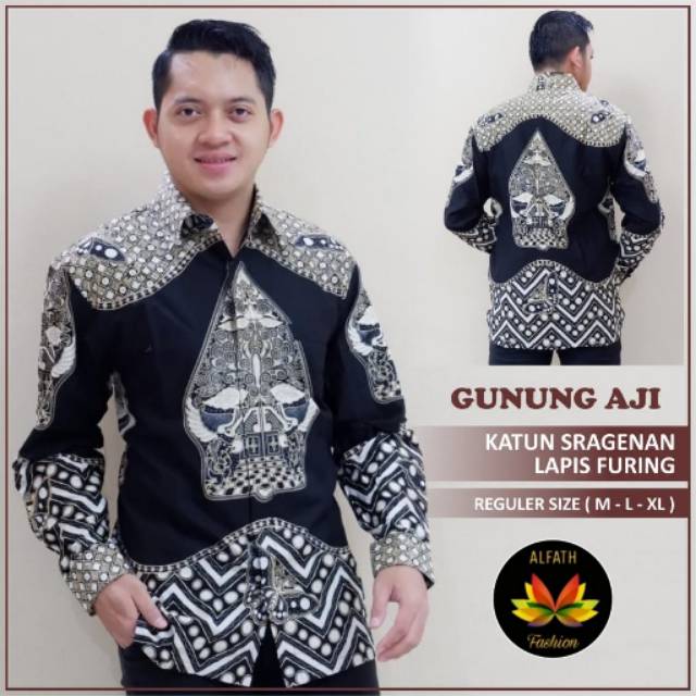 Batik pria lengan panjang | kemeja batik pria lengan panjang | batik lengan panjang murah solo