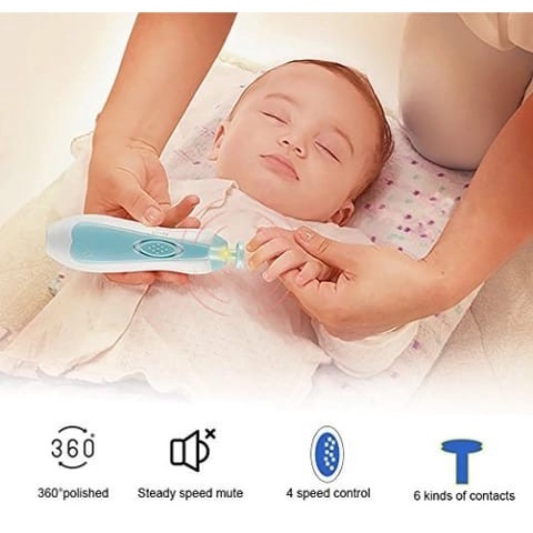 Scarlett Baby Set Nail Trimmer Potong Kuku Bayi Elektrik