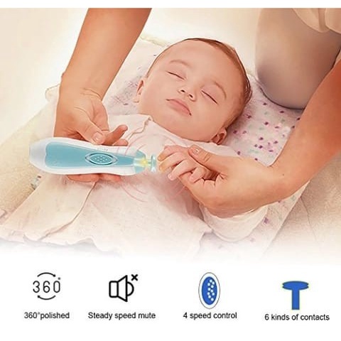 KANDILA BABY ELECTRIC MANICURE SET - NAIL TRIMMER BAYI