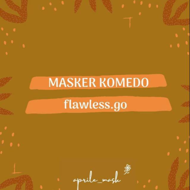 MASKER KOMEDO MANADO MURAH