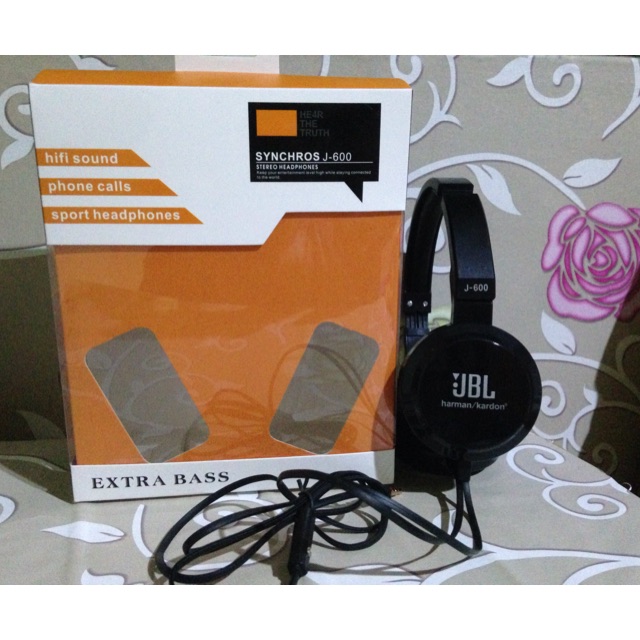 JBL Headset Bass Extra Stereo Headphone Bando Resmi earphone Competiblle Henset Samsung Oppo Xiaomi