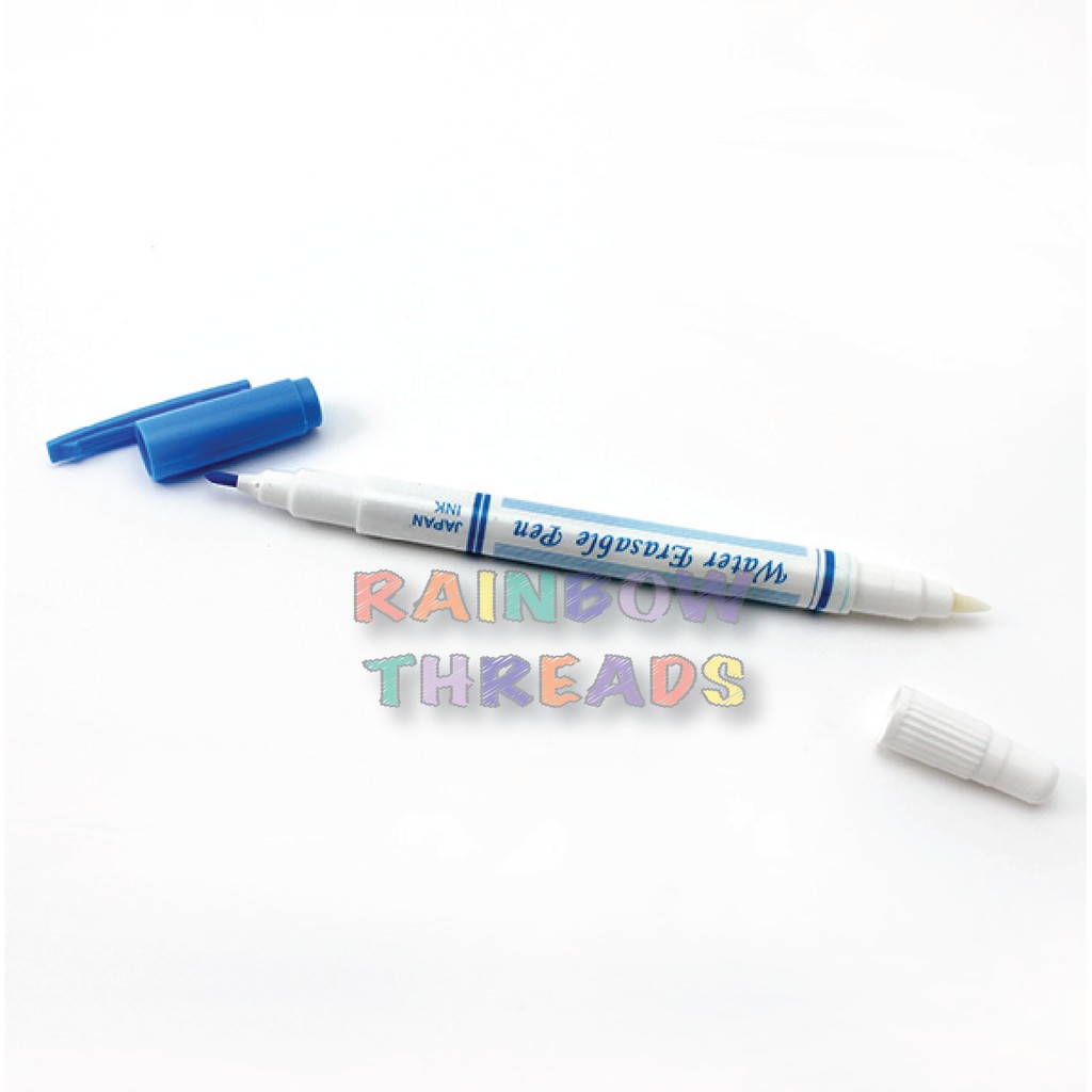 

Water erasable pen 2in1