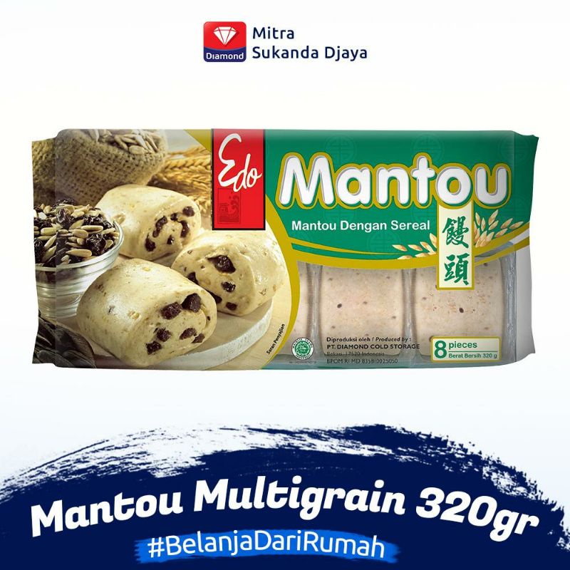 

EDO Mantou Multigrain 320gr