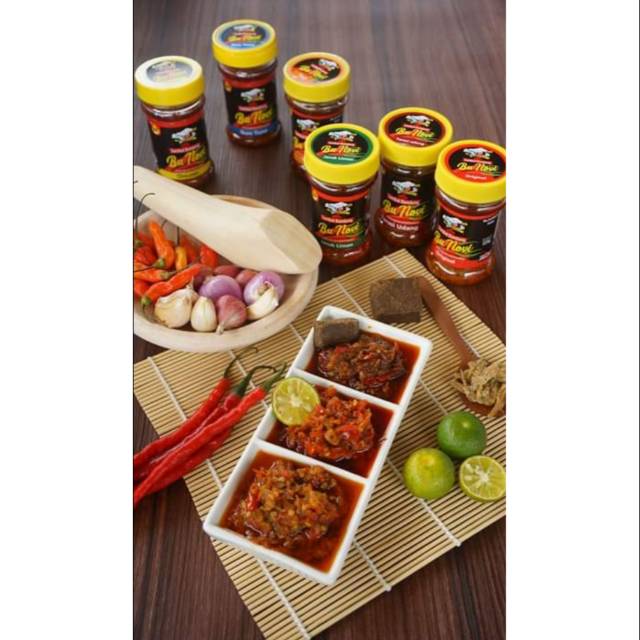 SAMBAL Bu Bandung sambal terasi sambal jeruk sambal ikan tuna sambal original bawang cumi pedas novi