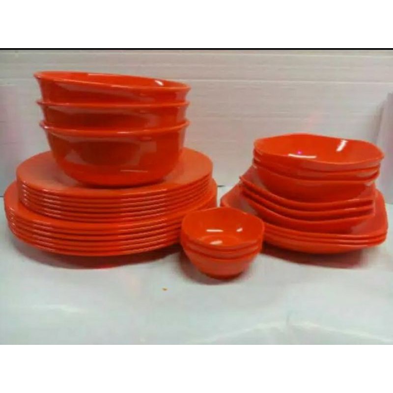 piring set melamin