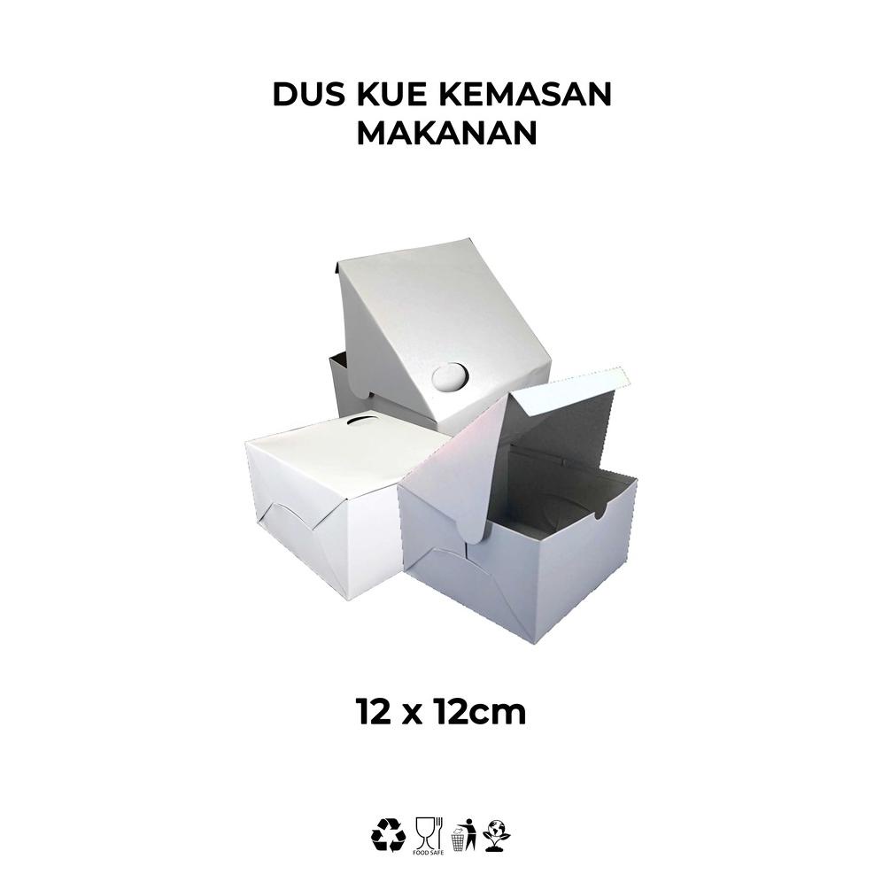 

Kotak Snack Box - Dus Kue Kemasan Makanan - Uk 12X12 - Polos - Isi 100 Pcs Jakarta