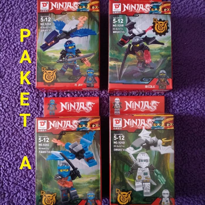 GSB=-253 PAKET BRICKS NINJA THUNDER SWORDSMAN - LEGO NINJA GO KW -