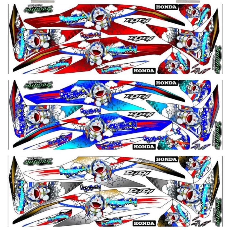 Striping Vario 150 / 125 All New 2018 2019 2020 2021 Variasi Sticker Motor Stiker Skotlet Scotlite
