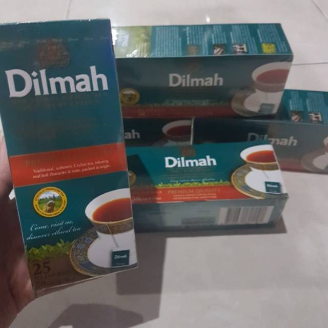 

Dilmah tea (the origin tea 100% pure ceylon) 25cup bags/box