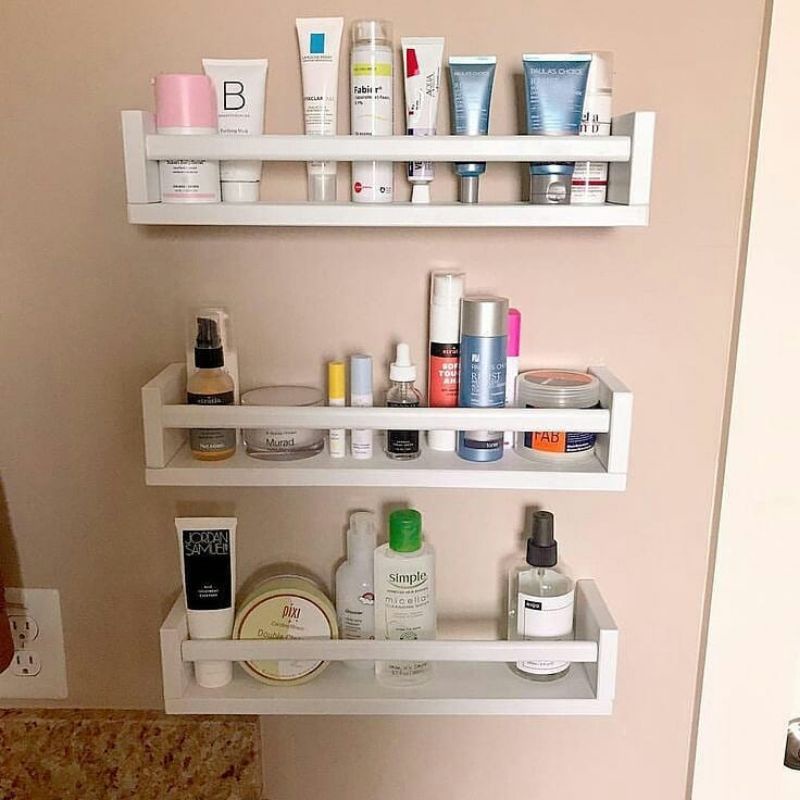 Rak Multifungsi ||Rak make up ||Rak bumbu ||Rak dinding minimalis