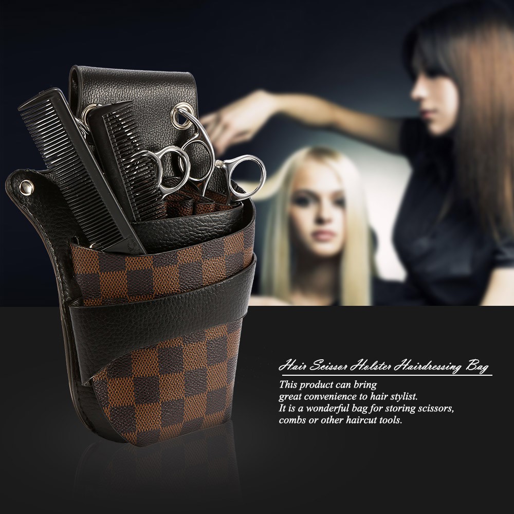 Hair Scissor Holster Hairdressing Bag Pouch Holder For Hair