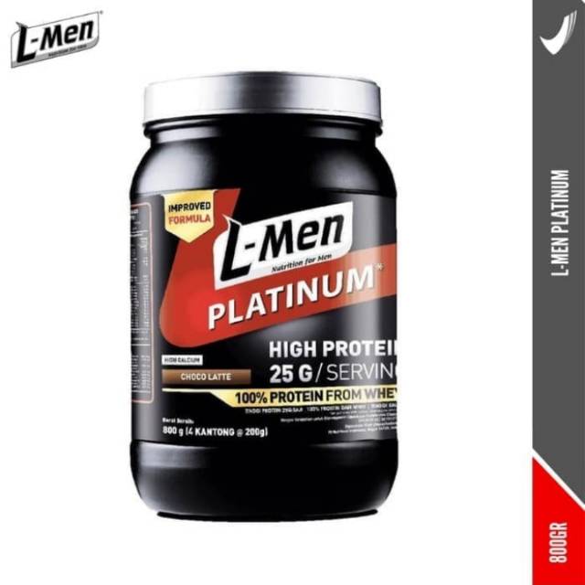 L- MEN PLATINUM WITH 25 GRAM PROTEIN/SERVING.