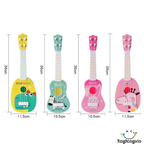 Mainan Gitar Kecil Bentuk Hewan Lucu untuk Edukasi Musik Instrumen Anak