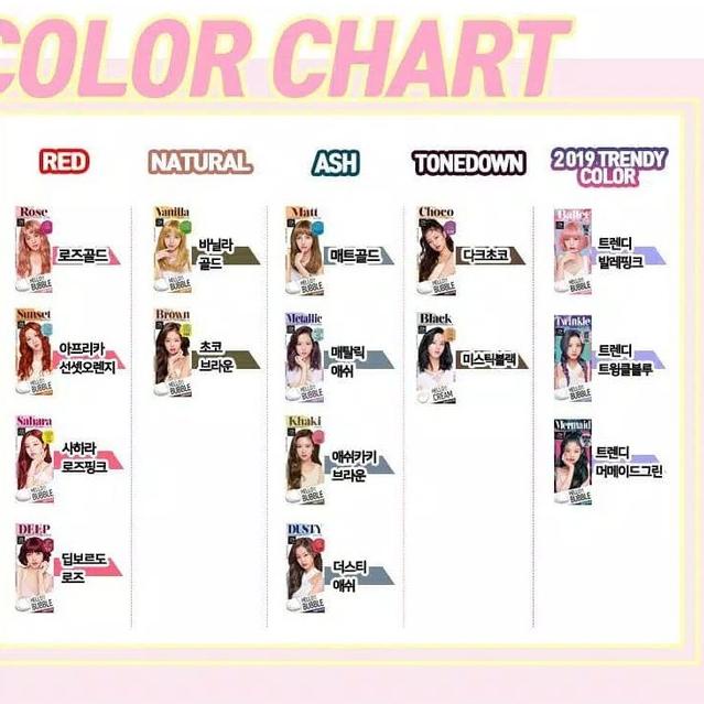 ℗ Mise En Scene Hello Bubble BlackPink Hair Coloring Pewarna Rambut ➥