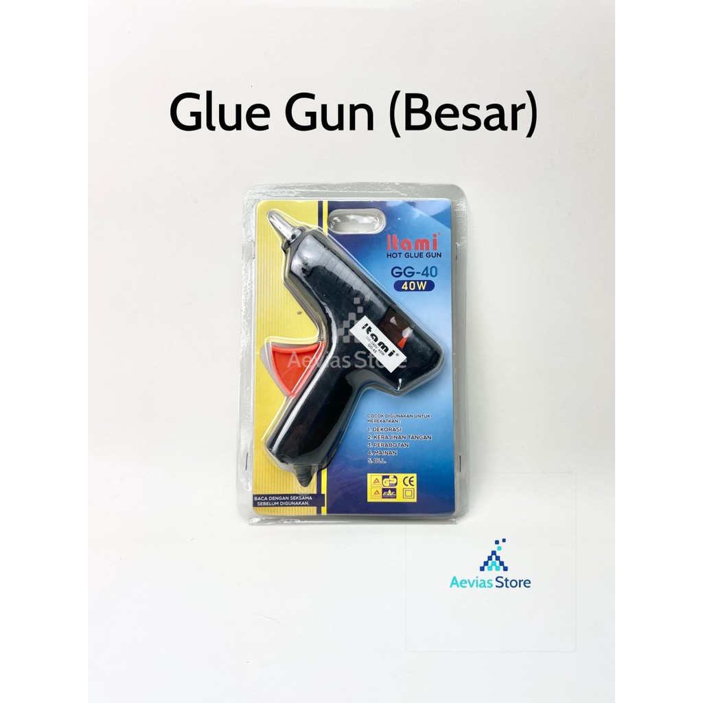 

Alat Lem Tembak Glue Gun 40W Lem Bakar Cair/Lem Lilin