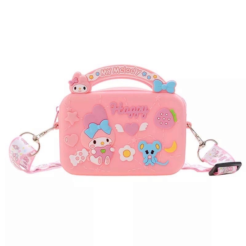 Melody Sling Bag Micro bag anak sling bag anak kids sling bag jelly bag dompet koin tas jelly tas ka