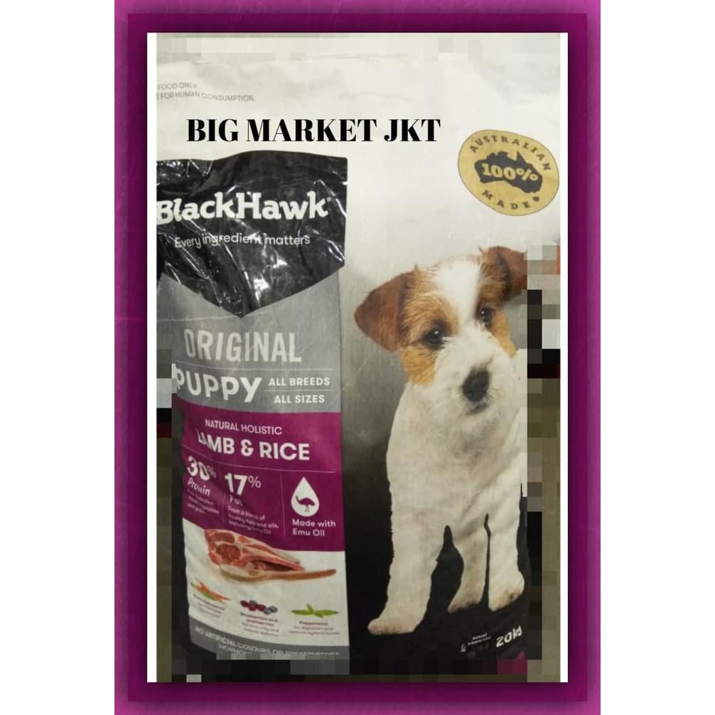 black hawk large breed 20kg