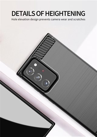 Samsung Galaxy Note 20 Ultra 5G Case Carbon Fiber Cover