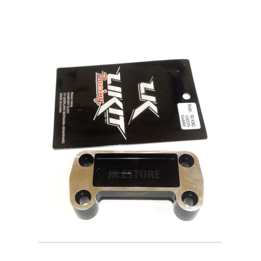 DUDUKAN VOLT METER RAISER STANG RX KING, VIXION,XABRE / COVER STANG VOLTMETER-4