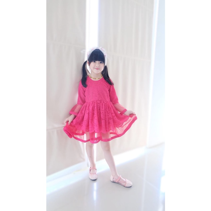 Dress Caterine Anak Unik/Gaun Pesta Anak/Dress Anak