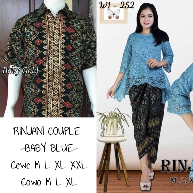 RINJANI COUPLE / KEBAYA COUPLE / KEBAYA MODERN / KEBAYA TUNANGAN