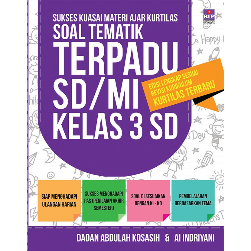 Sukses Kuasai Materi Ajar Kurtilas Soal Tematik Terpadu Sd Mi 3 Sd Bipk Shopee Indonesia