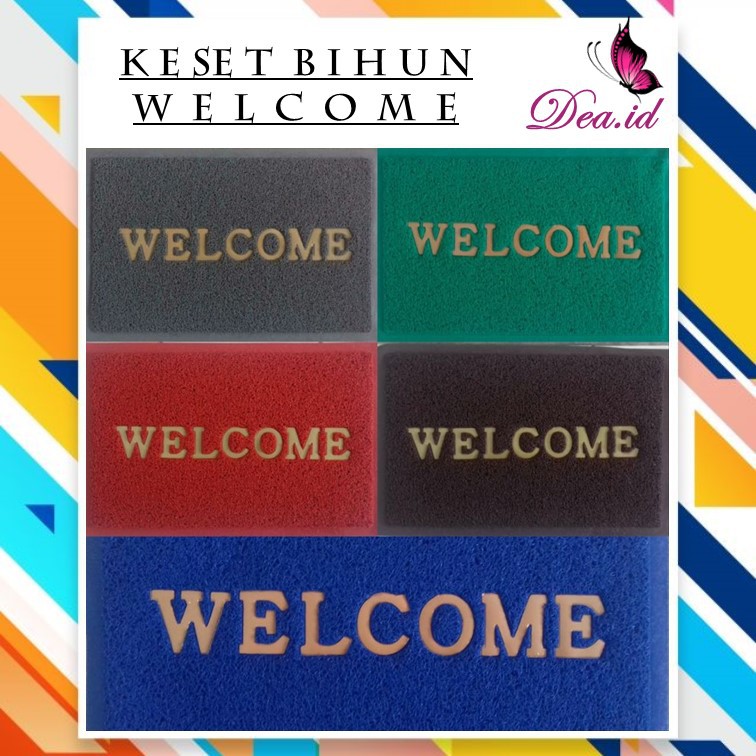 [DEASHOP] KESET BIHUN WELCOME / KESET KAKI ANTI SLIP