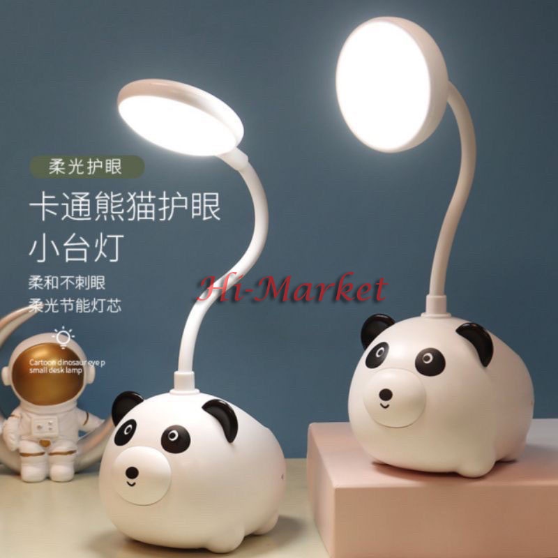 LAMPU LED MEJA/ LAMPU MEJA PANDA LED/ LAMPU MEJA BELAJAR