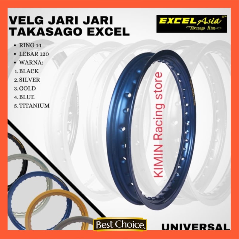 Velg TAKASAGO EXCEL Asia Ring 14 - 215