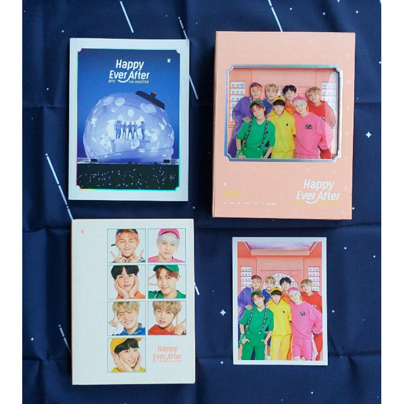 BTS 4th Muster DVD Happy Ever After tanpa PC