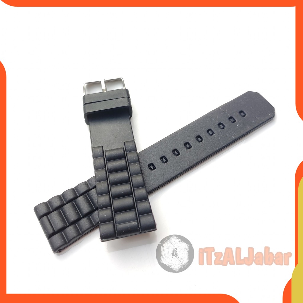 Tali jam tangan Universal Karet rubber strap 22mm Tali jam Karet 22mm