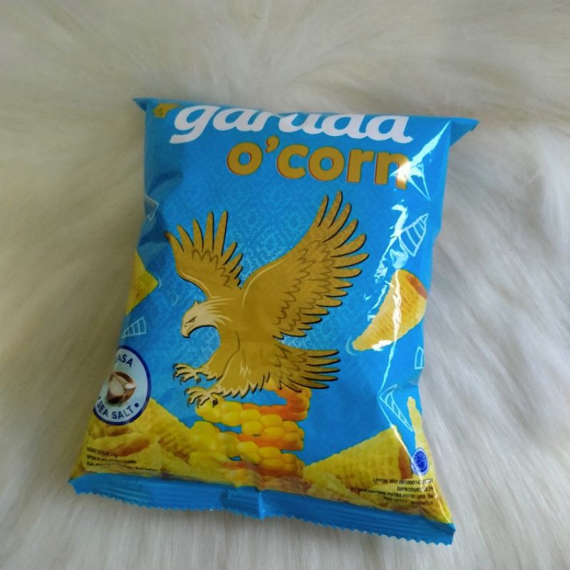 

GROSIR / Garuda O'corn rasa sea salt 1 Renceng - 21 gram ×10 pcs