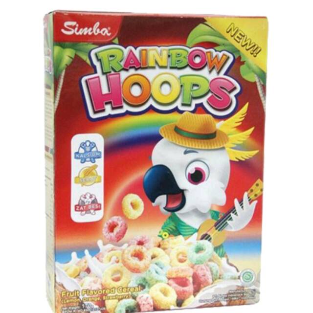 

Simba cereal rainbow hoops 170g