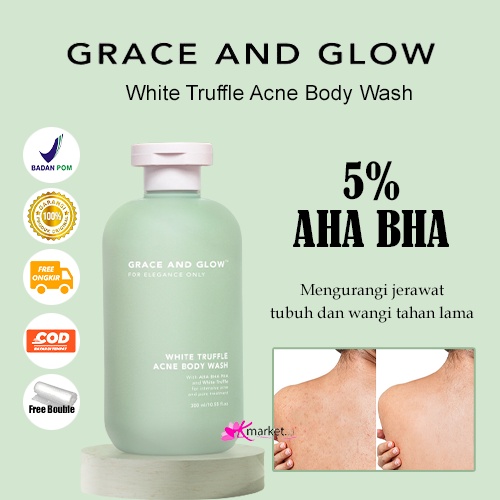 GRACE AND GLOW White Truffle Acne Body Wash