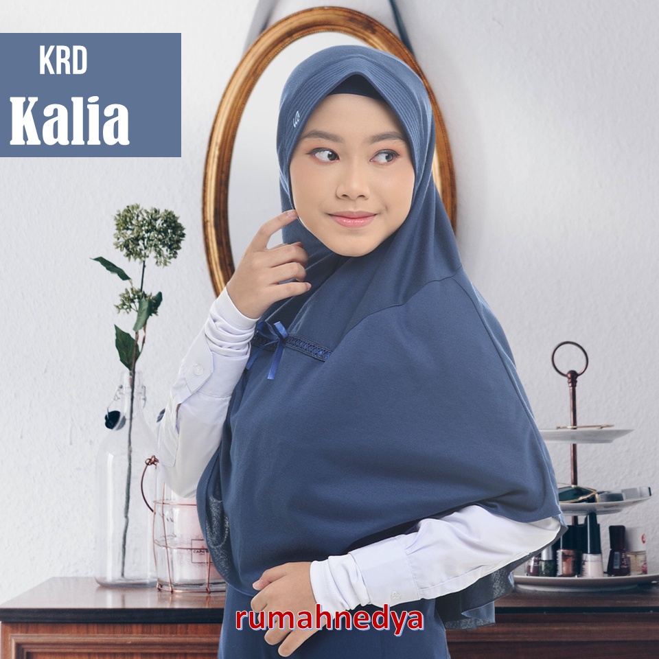 Kerudung Rabbani Ori Kalia untuk Anak Sekolah Jilbab Polos Rabani Asli