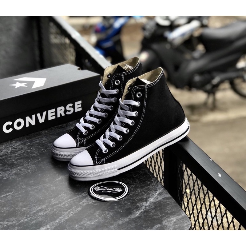 Converse run star hike sepatu sneakers wedges cod-Hitam tinggi CLASIC