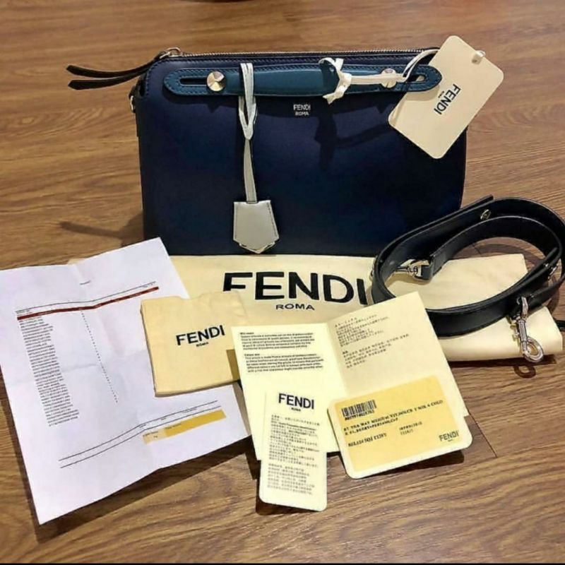 preloved fendi BTW 3 tone small 2018