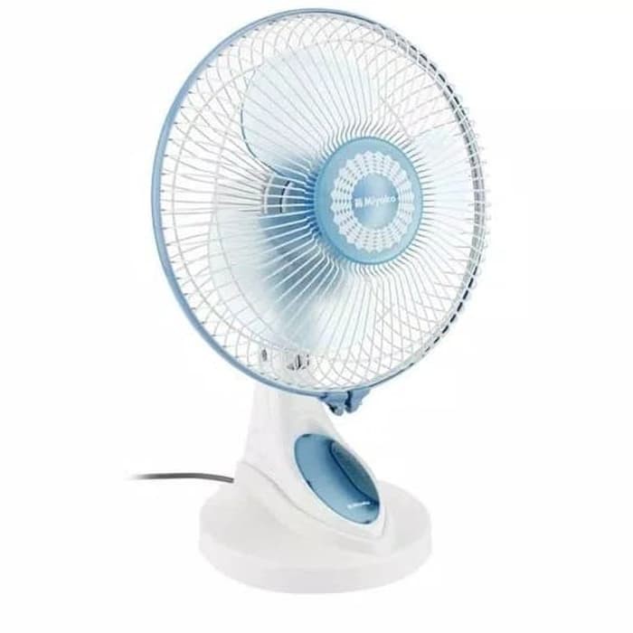 MIYAKO kipas Desk Fan &amp; Wall Fan 9 inch / Kipas meja  9&quot; 2in1 KAD 927 B GB - Jaring Besi - Garansi Resmi 1 Tahun