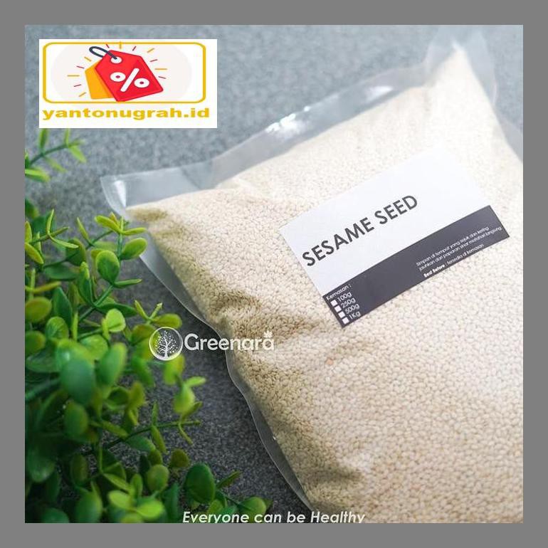 

S50Mkkar Wijen Putih / White Sesame Seed 250Gr Dr05Ytd