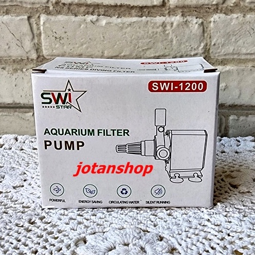 SWI STAR 1200 SWI1200 mesin Pompa filter celup power head aquarium aquascape murah