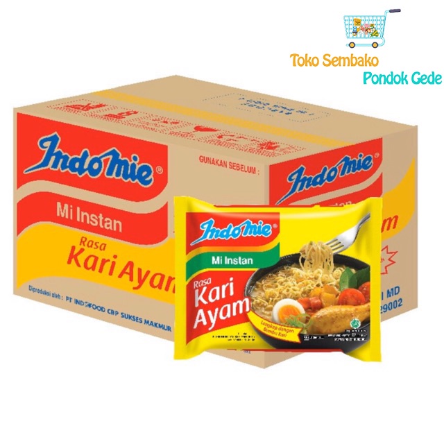 

Indomie Kari Ayam 1 Dus 40pcs