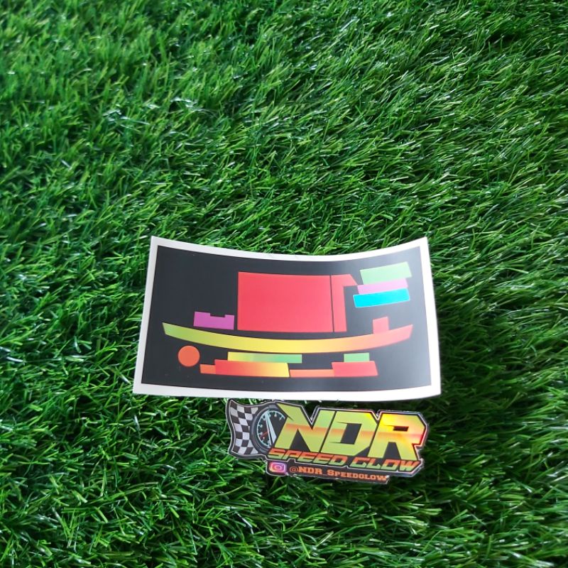 stiker lcd speedometer custom pcx 160