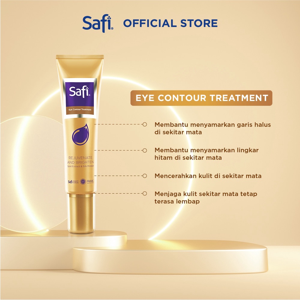 SAFI Age Defy Golden Extrac Radiant Day, Renewal Night Cream,Gold Water Essence, Skin Refiner, Eye Contour Treatment,Cream Cleanser, Concentrated Serum