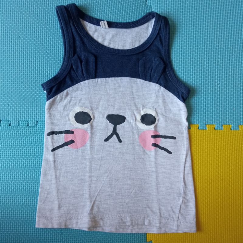 Singlet anak tororo size 7 preloved