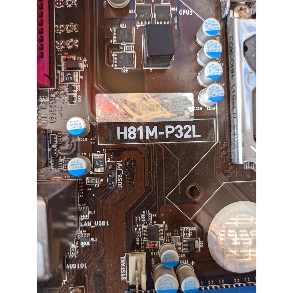 Mobo H81 + Proc G3200 Normal