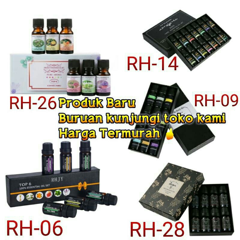 Essential Oil Aromatherapy Diffuser Pengharum Ruangan Fragrance Oil Pewangi